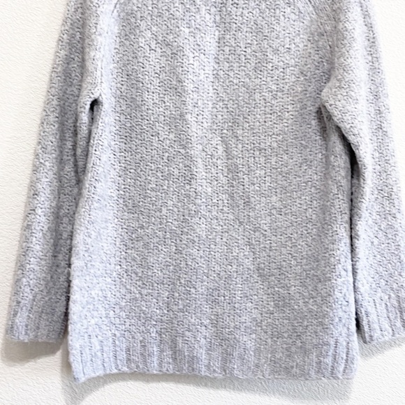Steven Alan Woman Gray Virgin WOOL Cowl Sweater Size S - Picture 6 of 13